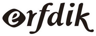 ERFDIK logo