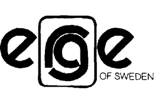 ERGE OF SWEDEN logo