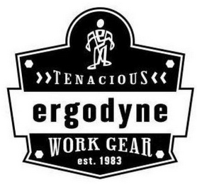 ERGODYNE TENACIOUS WORK GEAR EST. 1983 logo