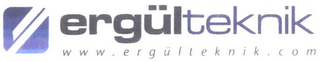 ERGÜLTEKNIK WWW.ERGÜLTEKNIK.COM logo