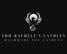 ERH-RACHELE'S CANDLES HANDMADE SOY CANDLES logo