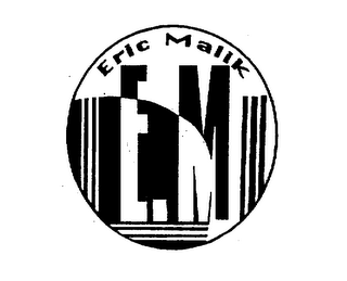 ERIC MALIK E.M logo