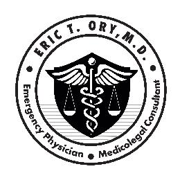 ERIC T. ORY, M.D., EMERGENCY PHYSICIAN, MEDICOLEGAL CONSULTANT logo