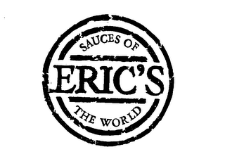 ERIC'S SAUCES OF THE WORLD logo