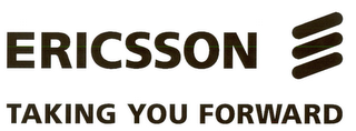 ERICSSON TAKING YOU FORWARD logo