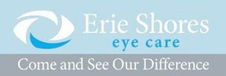 ERIE SHORES EYE CARE COME AND SEE OUR DIFFERENCE logo