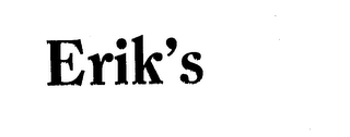 ERIK'S logo