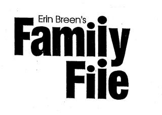 ERIN BREEN'S FAMILY FILE logo