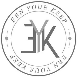 ERN YOUR KEEP EYK ERN YOUR KEEP logo
