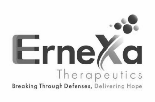 ERNEXA THERAPEUTICS BREAKING THROUGH DEFENSES, DELIVERING HOPE logo