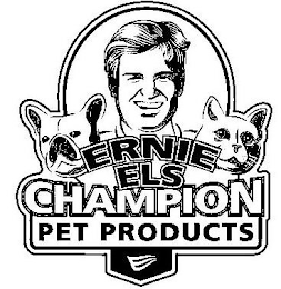ERNIE ELS CHAMPION PET PRODUCTS logo