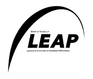 ERNST & YOUNG LLP LEAP LEARNING ENVIRONMENT TO ACCELERATE PERFORMANCE logo