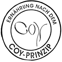 ERNÄHRUNG NACH DEM COY-PRINZIP COY logo