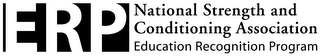 ERP EDUCATION RECOGNITION PROGRAM NATIONAL STRENGTH AND CONDITIONING ASSOCIATION logo