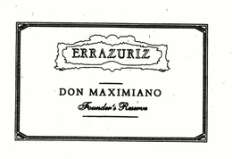 ERRAZURIZ DON MAXIMIANO FOUNDER'S RESERVE logo