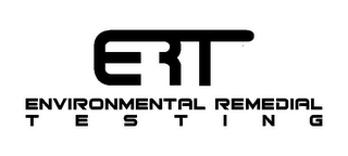 ERT ENVIRONMENTAL REMEDIAL TESTING logo