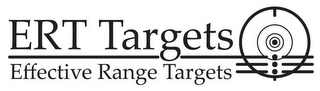 ERT TARGETS EFFECTIVE RANGE TARGETS logo