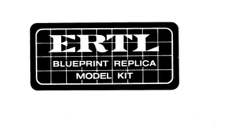 ERTL BLUEPRINT REPLICA MODEL KIT logo