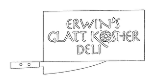 ERWIN'S GLATT KOSHER DELI logo