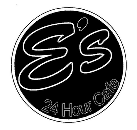 E'S 24 HOUR CAFE logo
