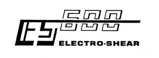 ES-600 ELECTRO-SHEAR logo