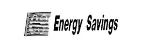 ES ENERGY SAVINGS logo