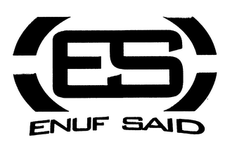 ES ENUF SAID logo