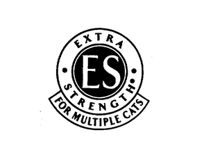 ES EXTRA STRENGTH FOR MULTIPLE CATS logo
