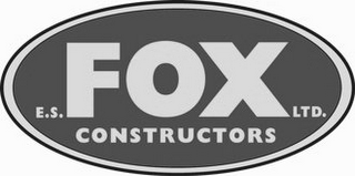 E.S. FOX LTD. CONSTRUCTORS logo