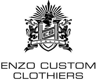 ES ITALIA ENZO CUSTOM CLOTHIERS logo