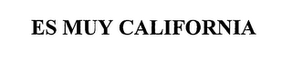 ES MUY CALIFORNIA logo