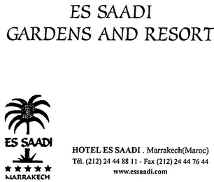 ES SAADI GARDENS AND RESORT logo
