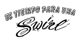 ES TIEMPO PARA UNA SWIRL logo