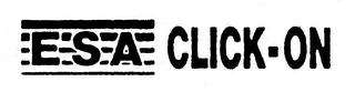ESA CLICK-ON logo