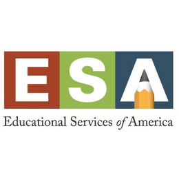 ESA EDUCATIONAL SERVICES OF AMERICA logo