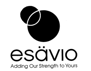 ESAVIO ADDING OUR STRENGTH TO YOURS logo