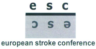 ESC EUROPEAN STROKE CONFERENCE logo