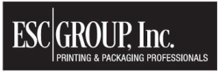 ESC GROUP, INC. PRINTING & PACKAGING PROFESSIONALS logo