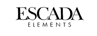 ESCADA ELEMENTS logo
