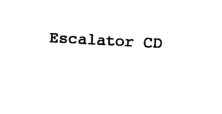 ESCALATOR CD logo
