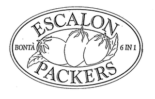 ESCALON PACKERS BONTA 6 IN 1 logo