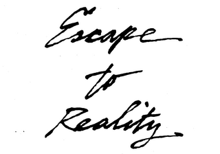 ESCAPE TO REALITY logo