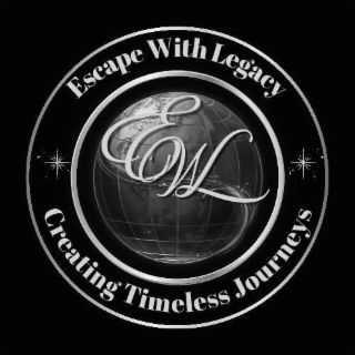 ESCAPE WITH LEGACY CREATING TIMELESS JOURNEYS EWL logo