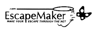 ESCAPEMAKER.COM MAKE YOUR ESCAPE THROUGH THE NET logo