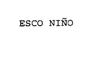 ESCO NINO