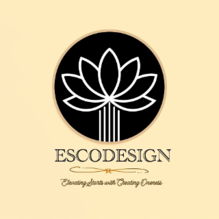 ESCODESIGN ELEVATING STARTS WITH CREATING ONENESS logo
