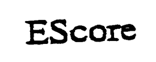 ESCORE logo