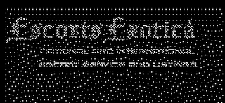 ESCORTS EXOTICA NATIONAL AND INTERNATIONAL ESCORT SERVICE AND LISTINGS logo