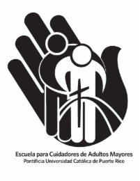 ESCUELA PARA CUIDADORES DE ADULTOS MAYORES PONTIFICIA UNIVERSIDAD CATÓLICA DE PUERTO RICO logo