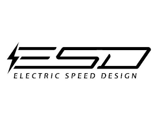 ESD ELECTRIC SPEED DESIGN logo